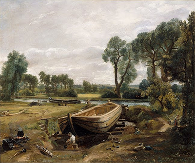 Boat-Building near Flatford Mill John Constable